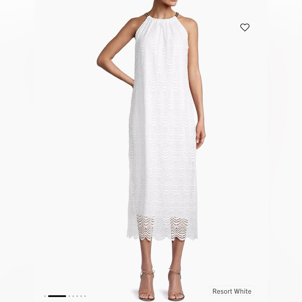Lilly Pulitzer Resort White Midi Dress